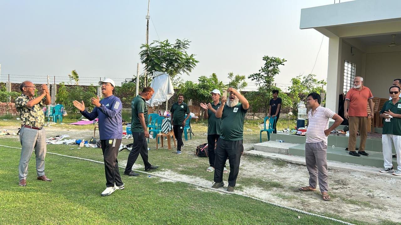 Celebrating a fall of wicket | Citizen Bank Third Division Cricket League 2025