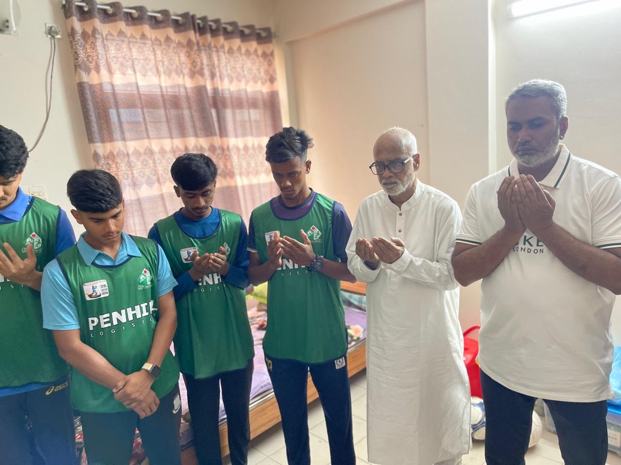 Prayers before the match | Citizen Bank Third Division Cricket League 2025