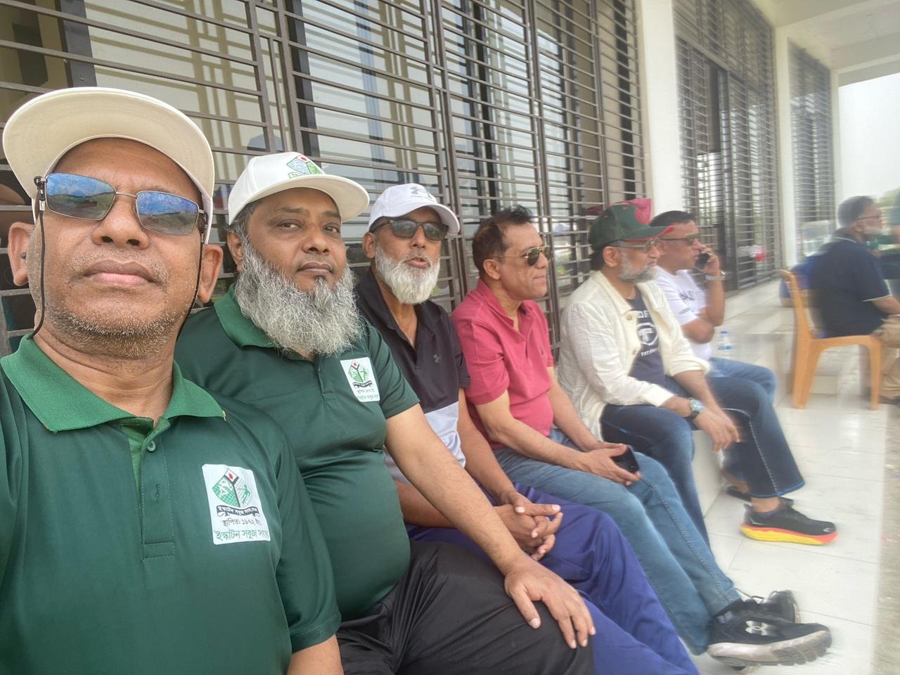 Club members enjoying the match | Citizen Bank Third Division Cricket League 2025