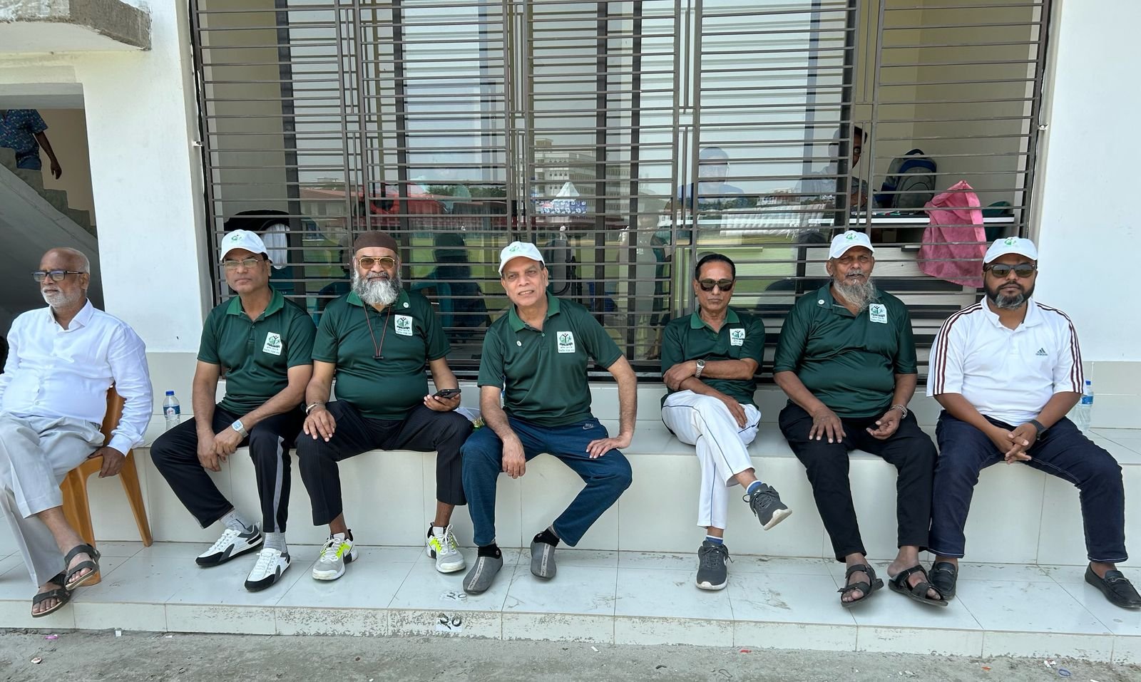  Club members enjoying the match | Citizen Bank Third Division Cricket League 2025