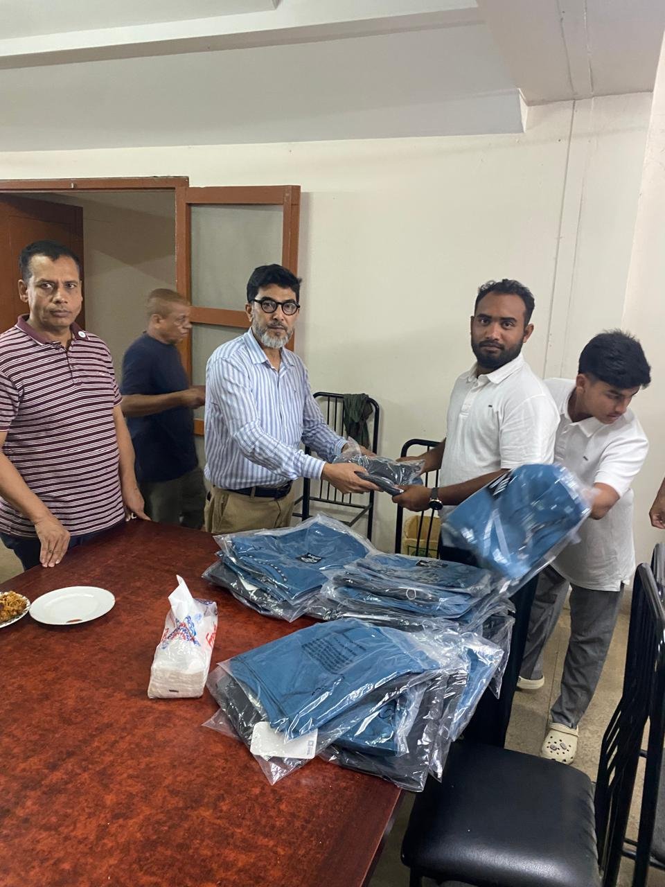 Cricket Team and Team Members receiving gifts | Citizen Bank Third Division Cricket League 2025