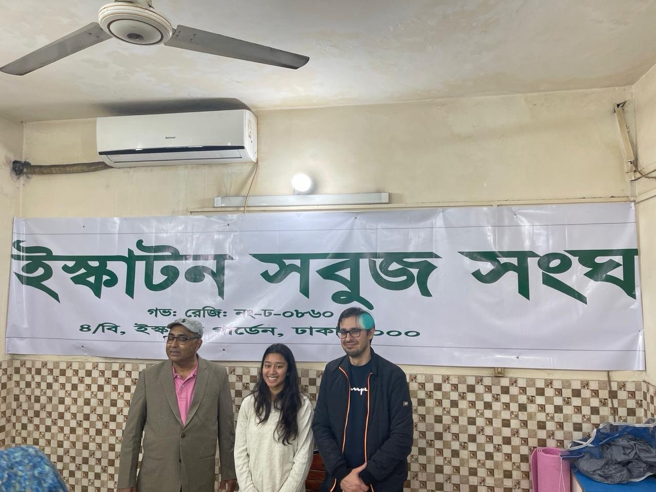 Mr. Badshah and his family from Canada visited our club and spent some quality time