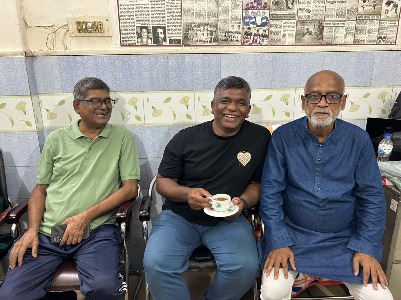 Mr. MD Akbar Babul with Mr. Aminul Islam