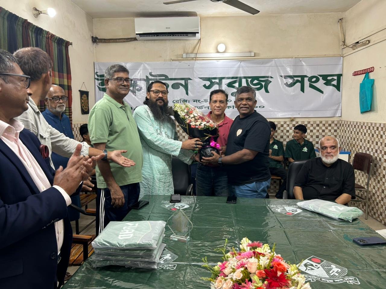 Warm welcome to Mr. Aminul Islam at the club