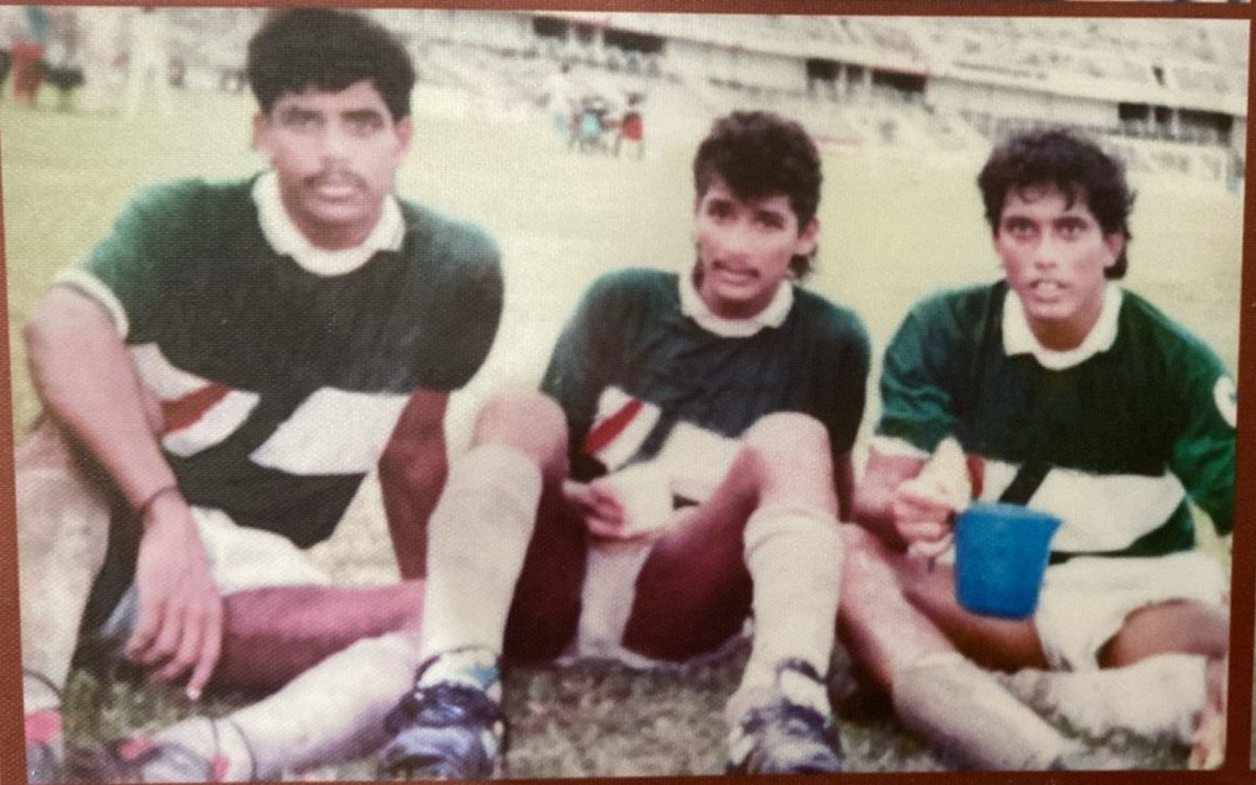 1st Division Players - Dablu, Shorif and Taher
